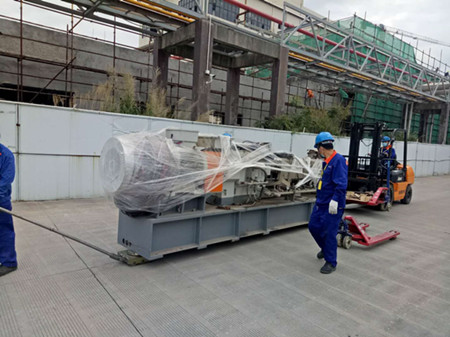 设备搬运-珠海某公司设备搬运