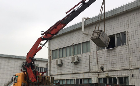 设备吊装包装-中山某公司设备吊装包装