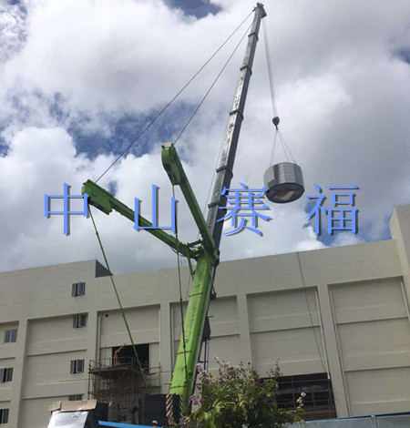 设备吊装安装-珠海某公司设备吊装安装