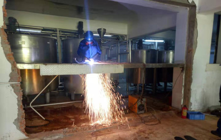 设备拆装搬运-佛山某公司设备拆装搬运