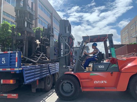 设备搬运-中山某公司设备搬运
