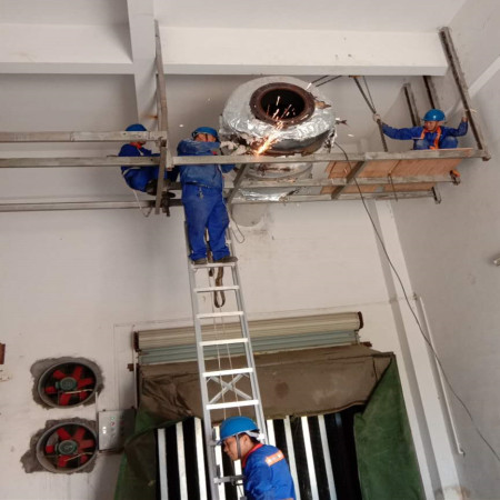 设备拆解-中山某鞋业公司设备拆解