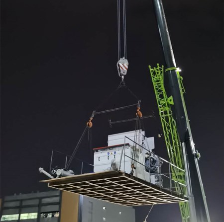 设备吊装-江西某公司设备吊装