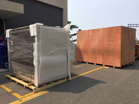 设备拆箱移位-珠海某公司设备拆箱移位